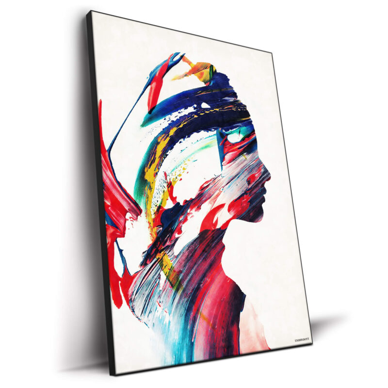 Abstract Motion Colorful Wall Decor by Underdott