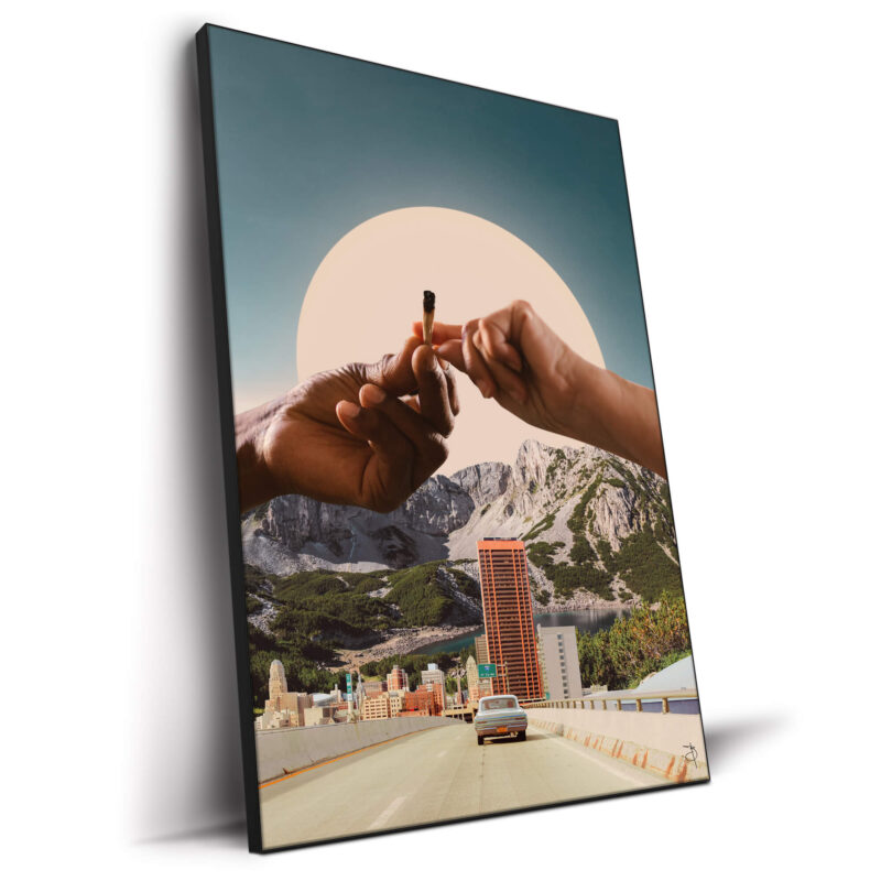 Coming Home Blue Wall Decor by BambashkART