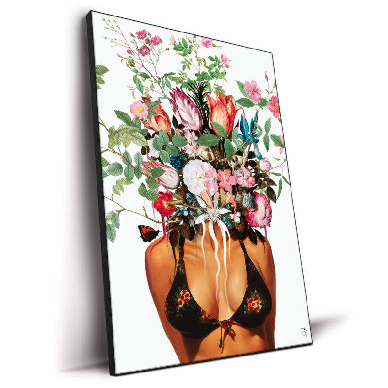 Surreal Beauty Pink Wall Decor by BambashkART