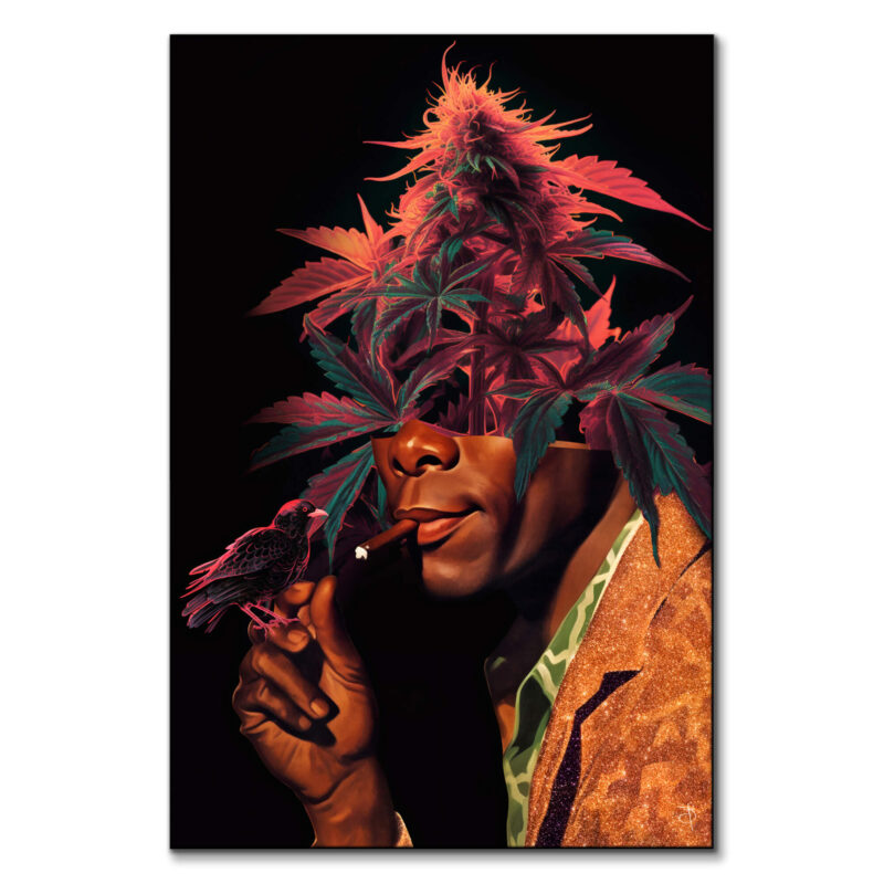 YURI Dark Wall Art by BambashkART