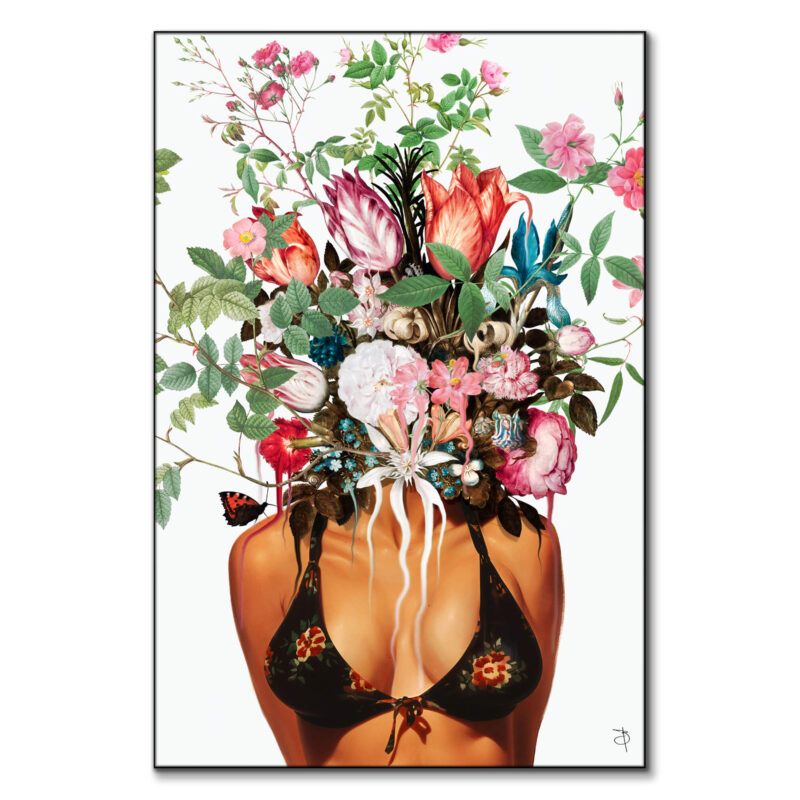 Surreal Beauty Pink Wall Art by BambashkART