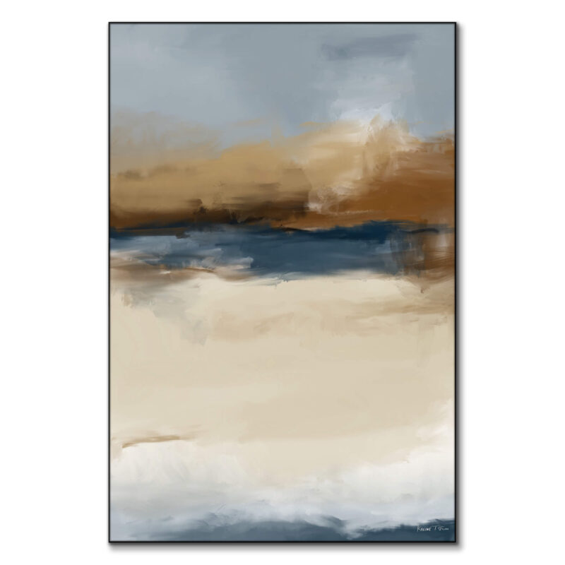 Deixa No. 01 Neutral Wall Art by Karine Tonial Grimm