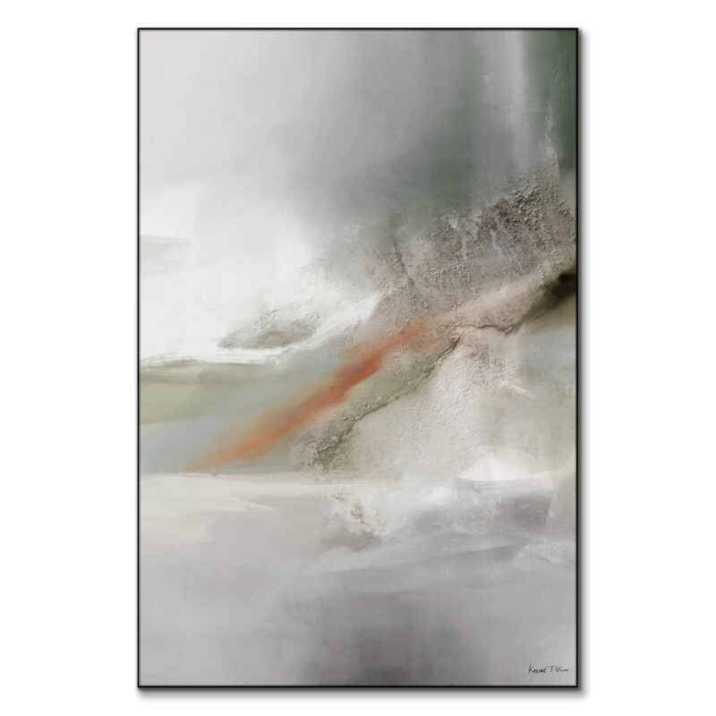 Feel It No. 02 Neutral Wall Art by Karine Tonial Grimm