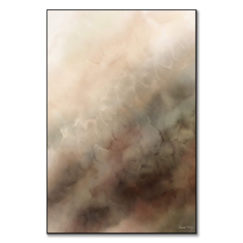 Palette Symphony No. 01 Neutral Wall Art by Karine Tonial Grimm