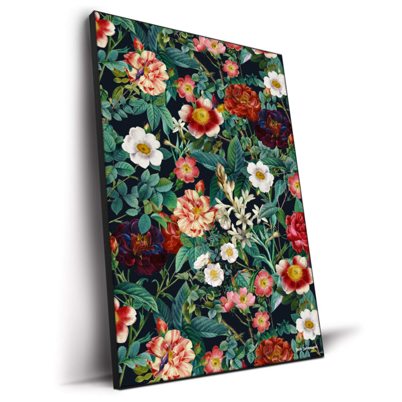 Witches Garden III Dark Wall Decor by Burcu Korkmazyurek