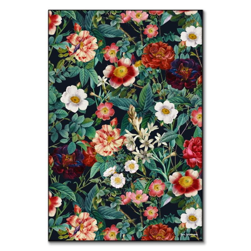 Witches Garden III Dark Wall Art by Burcu Korkmazyurek