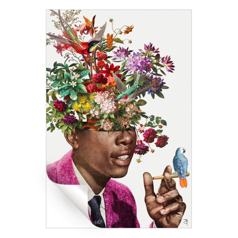 VLAD Pink Wall Art by BambashkART