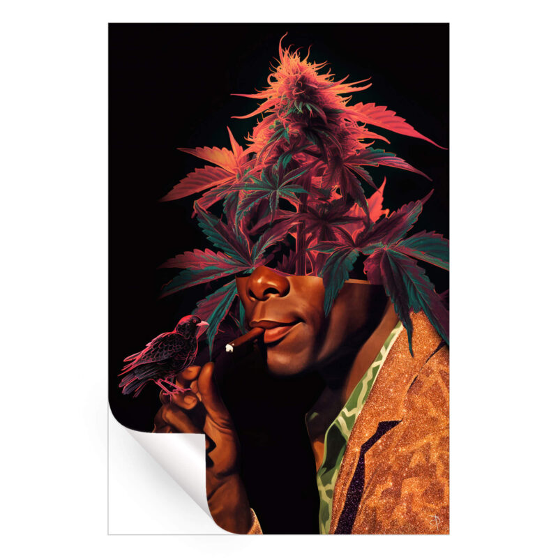 YURI Dark Wall Art by BambashkART