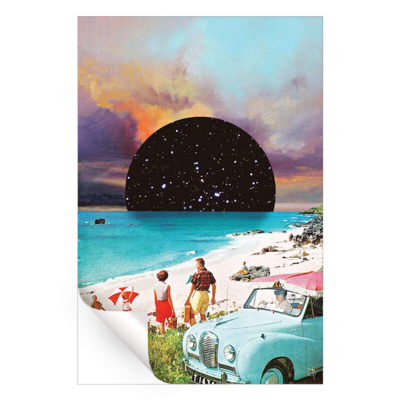 The Portal Colorful Wall Art by BambashkART