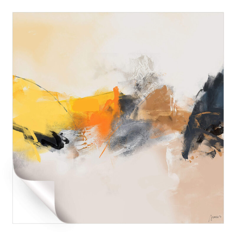 Joyful Transition Vibrant Wall Art by Artur Chen