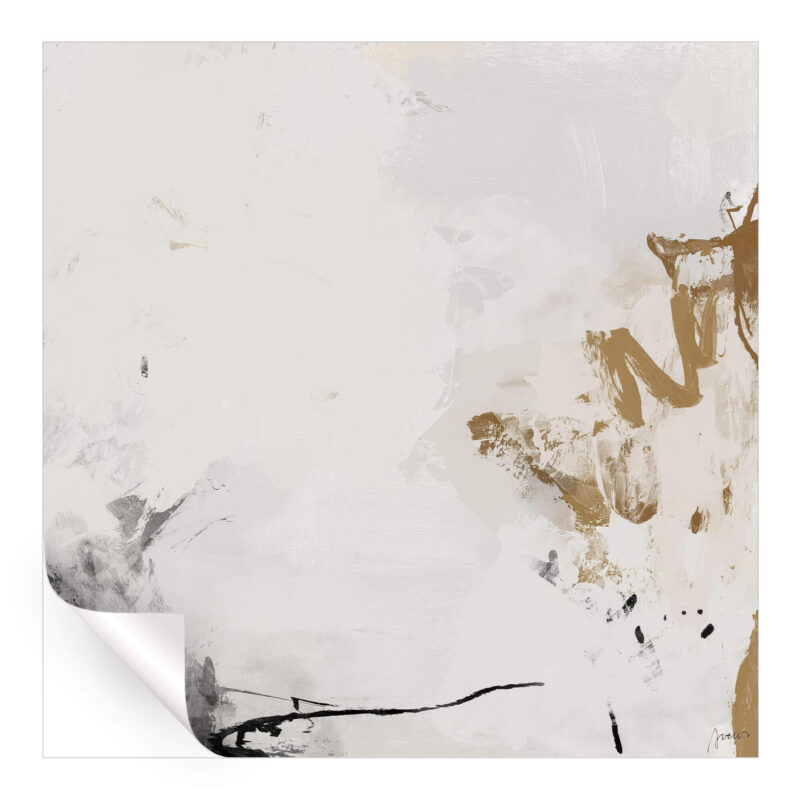 Asking Black and White Wall Art by Artur Chen