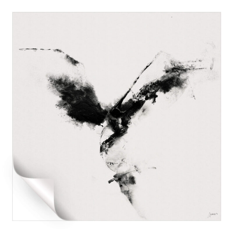 Leap Black and White Wall Art by Artur Chen