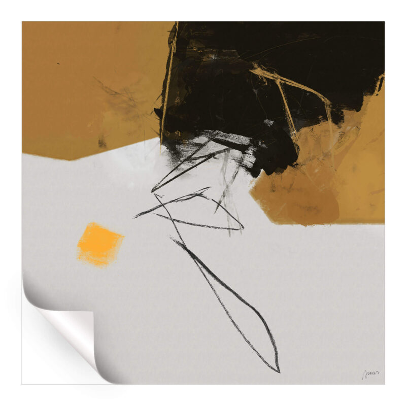 Philosopher Brown Wall Art by Artur Chen