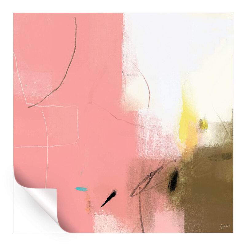 Chanel's Back Garden Pink Wall Art by Artur Chen