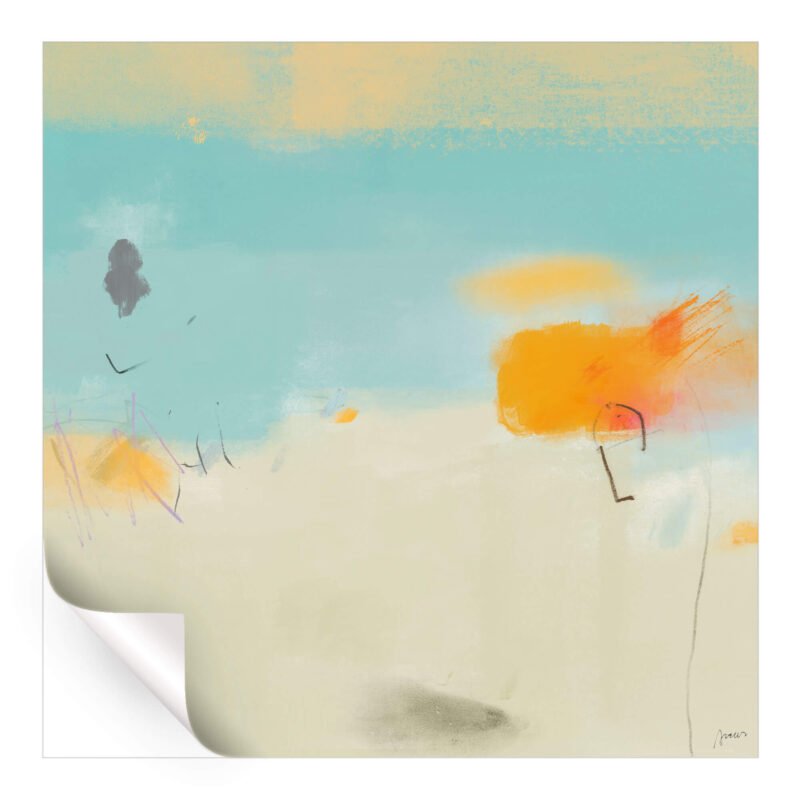 Woody Allen's Mutter Sage Green Wall Art by Artur Chen