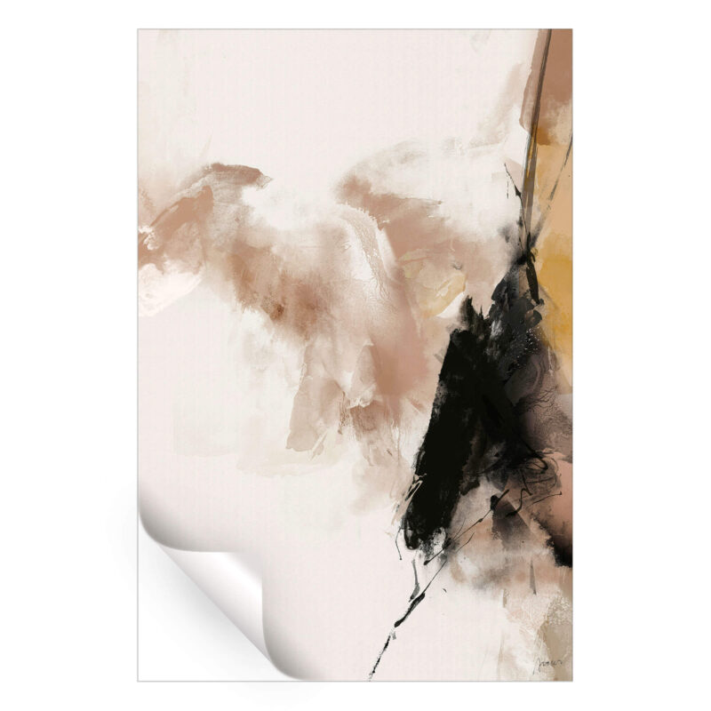 Reach the Pinnacle Brown Wall Art by Artur Chen