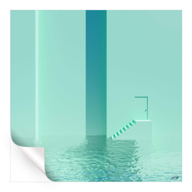 The Wall Vibrant Wall Art by Lucas Rackliffe