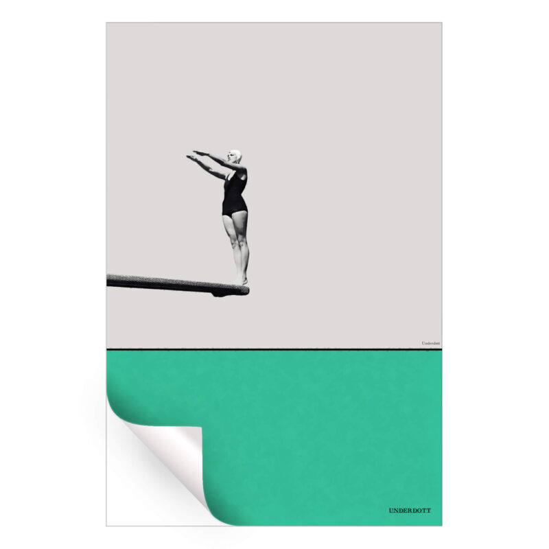 Leap of Elegance Cool Wall Art by Underdott
