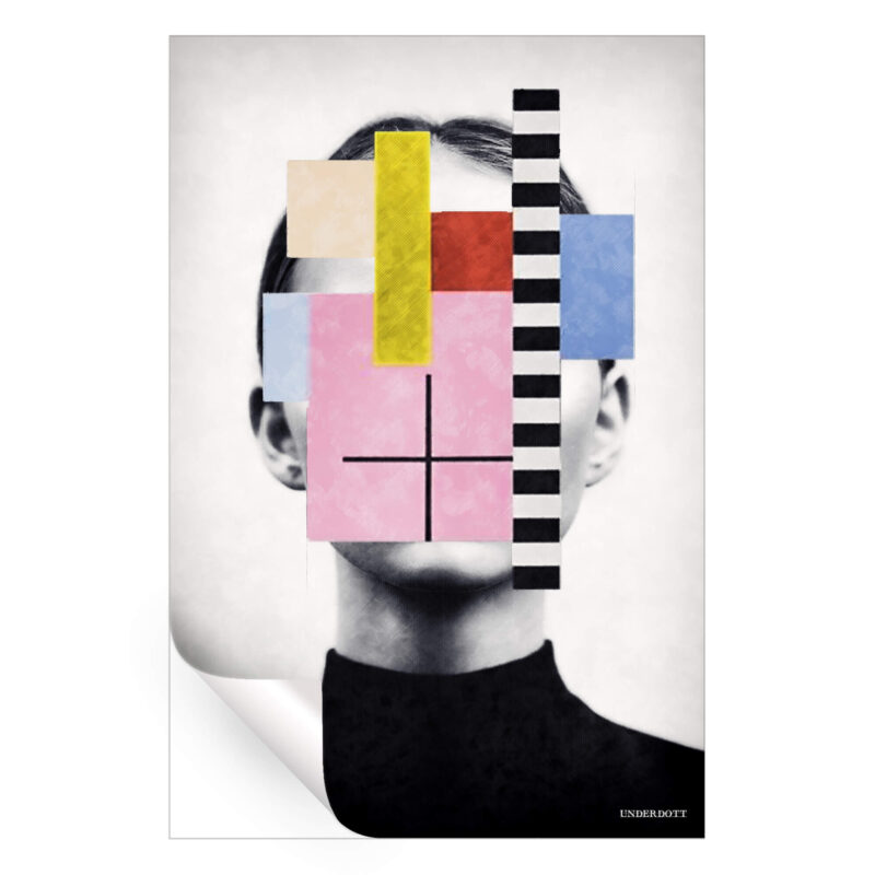 No Signal Vibrant Wall Art by Underdott