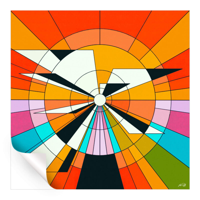 1518 Warm Wall Art by Jeffrey Thelin