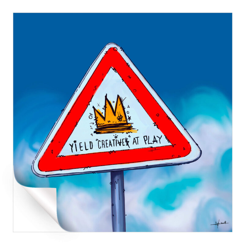 Creatives At Play Vibrant Wall Art by Nuwarhol