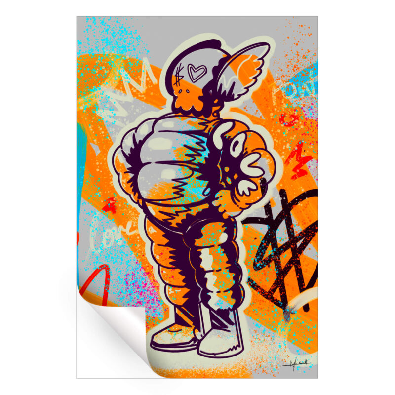 Love a Good Year Vibrant Wall Art by Nuwarhol