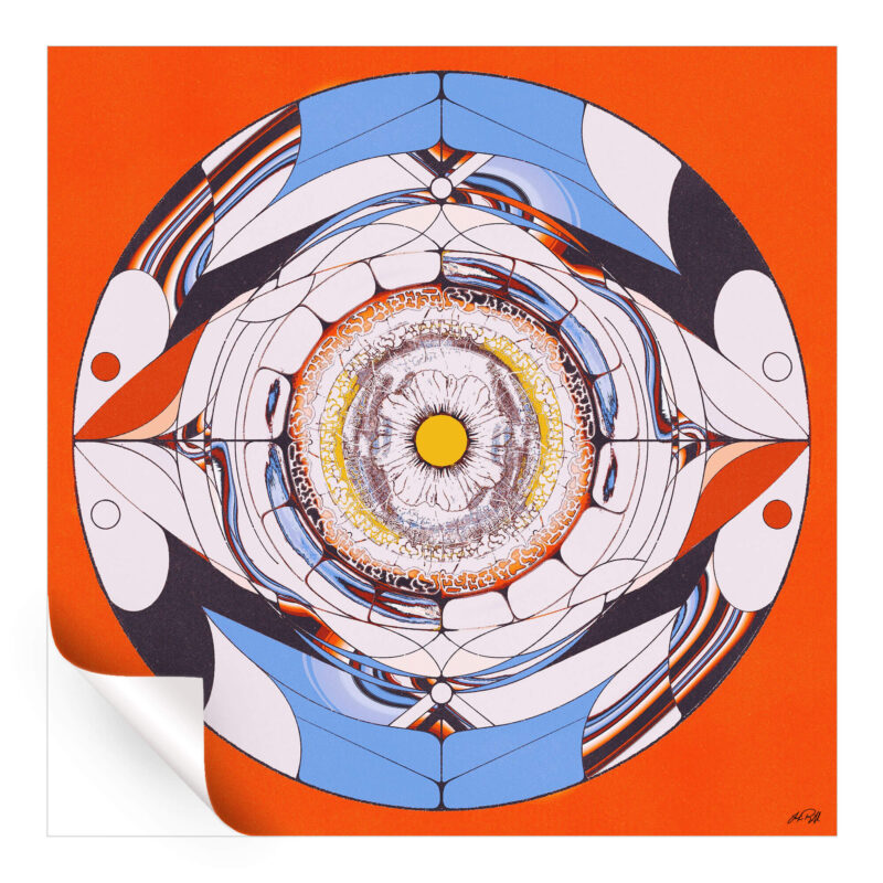 1937 Warm Wall Art by Jeffrey Thelin