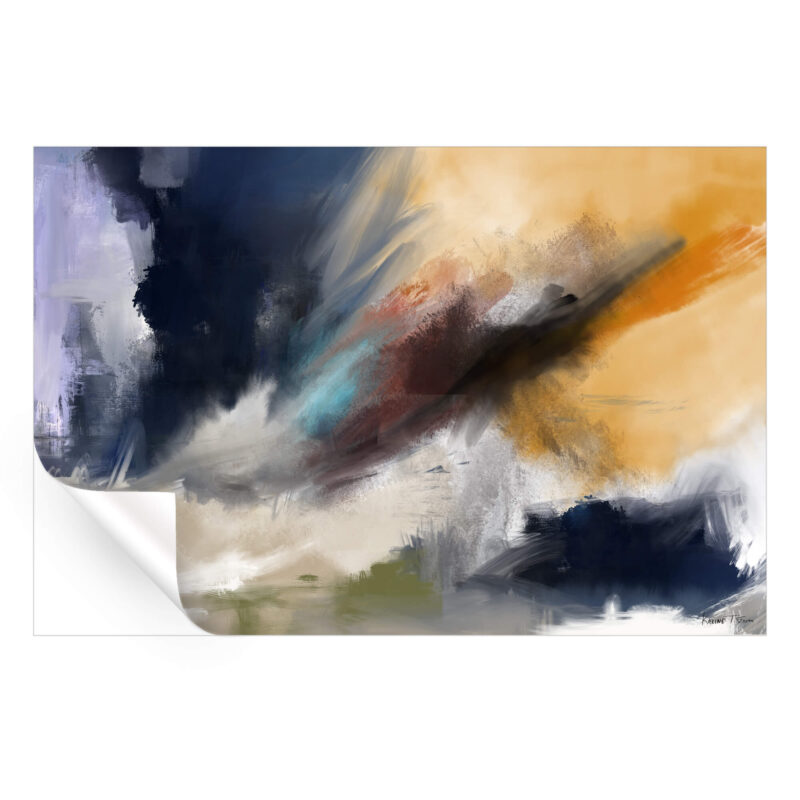 Until I Find You Colorful Wall Art by Karine Tonial Grimm