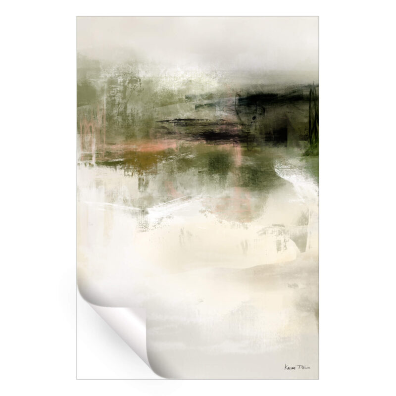 Mind Green Wall Art by Karine Tonial Grimm