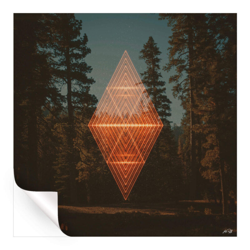 1007 Warm Wall Art by Jeffrey Thelin