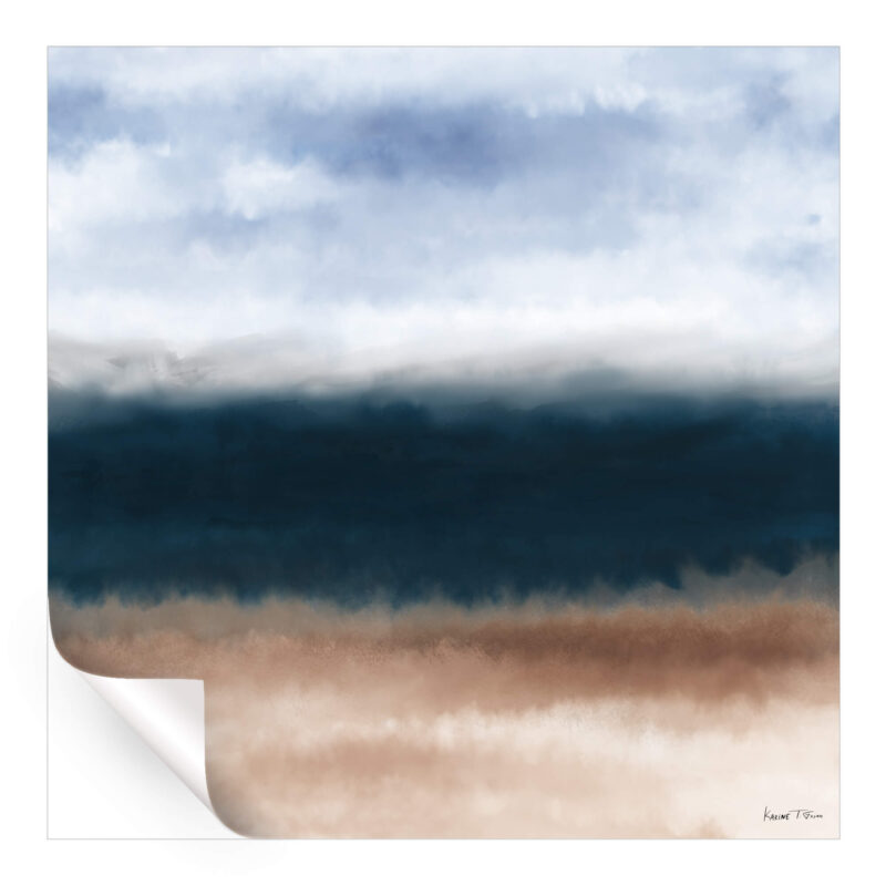 Ilhota Blue Wall Art by Karine Tonial Grimm