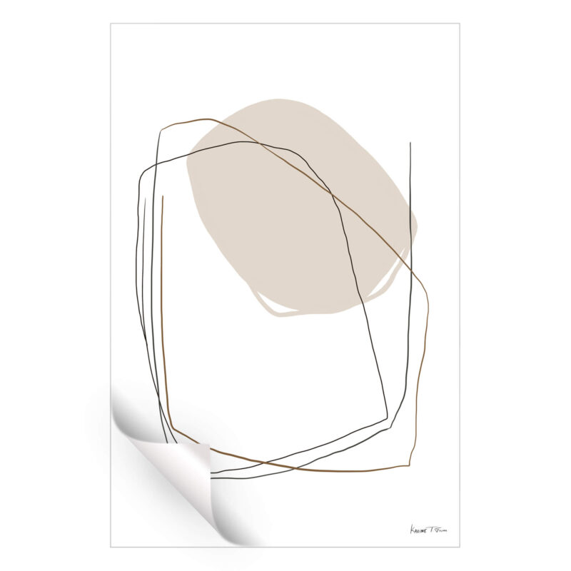 Feel White Wall Art by Karine Tonial Grimm