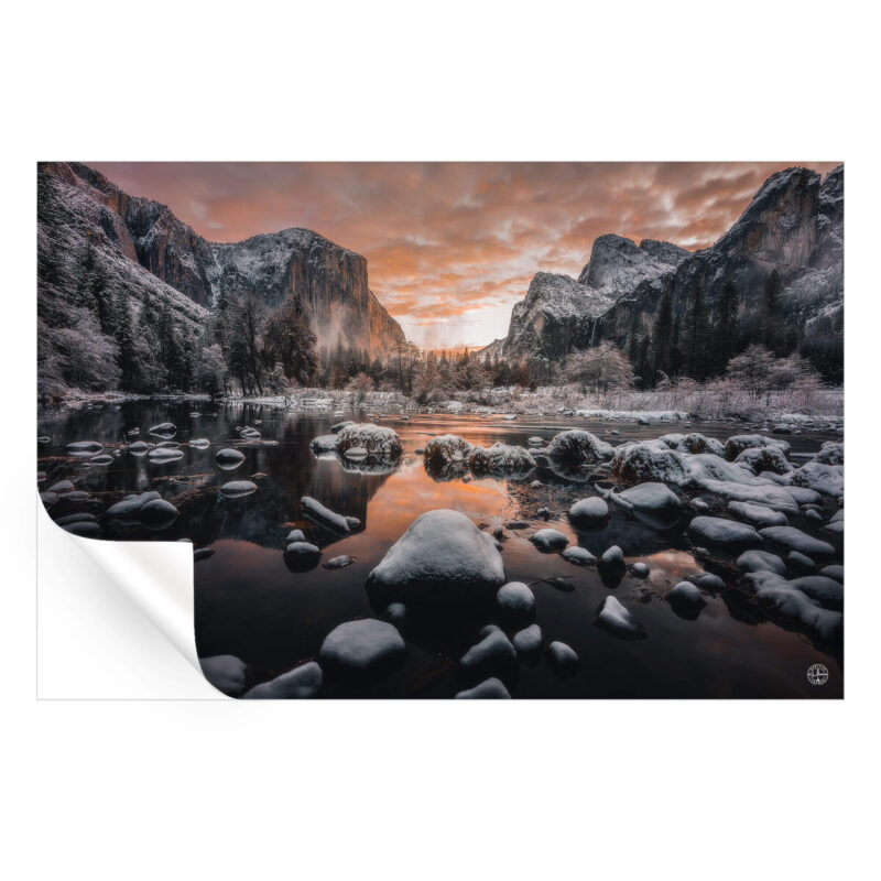 Yose Sunrise Warm Wall Art by Scott Wilson