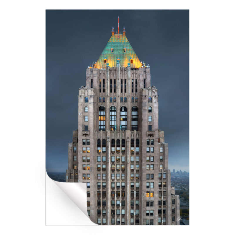 Fisher Building Wall Art by Chris Hytha