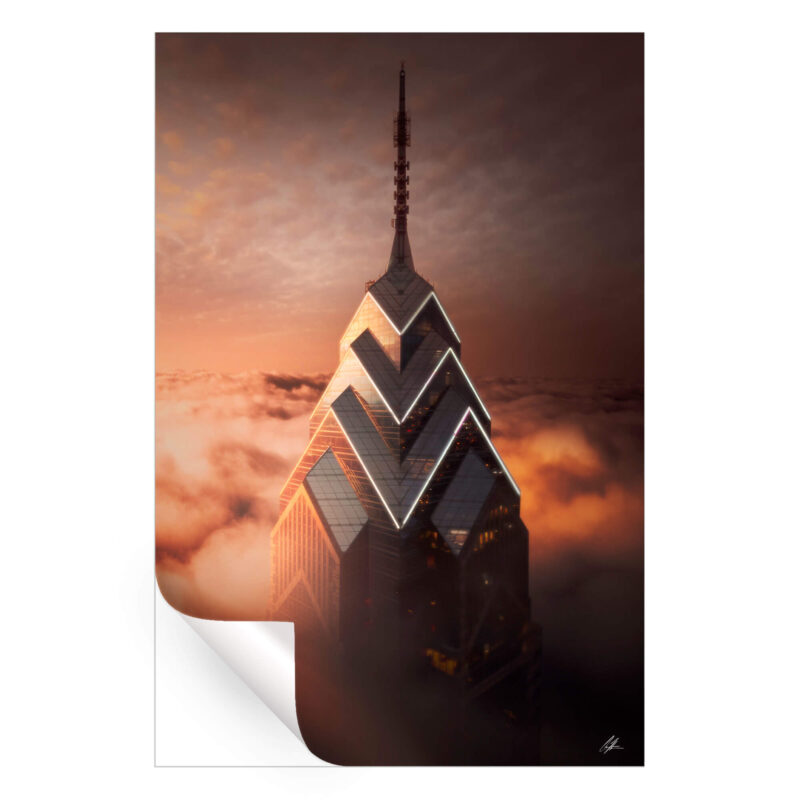 Lib Cloud Brown Wall Art by Chris Hytha