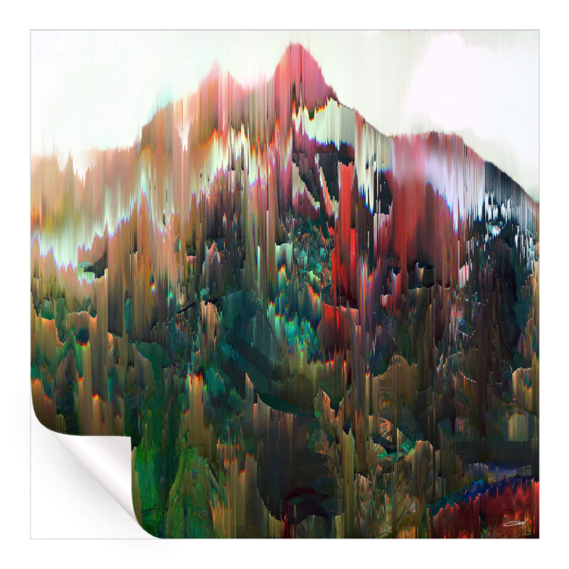 Just Like You Imagined Colorful Wall Art by Jamison Gish