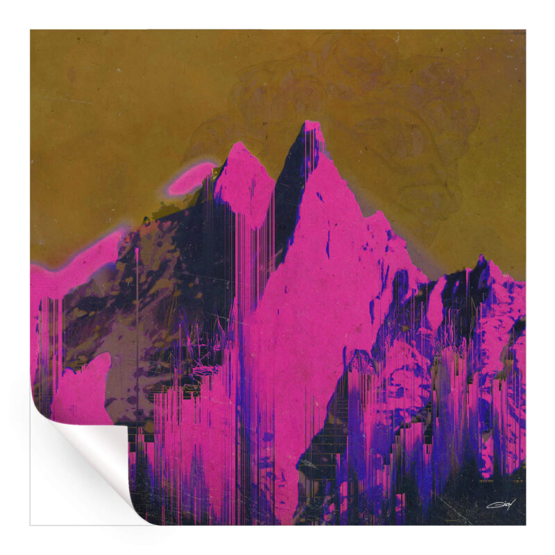 We Move Lightly Pink Wall Art by Jamison Gish