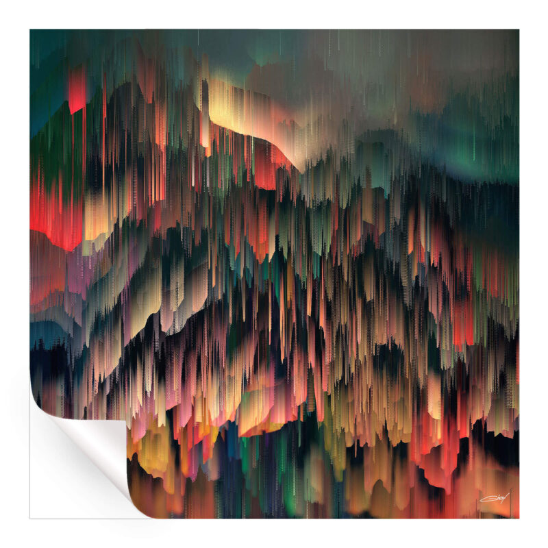 A Moment Made of Glass Warm Wall Art by Jamison Gish