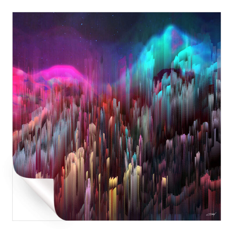 Edge of Tomorrow Vibrant Wall Art by Jamison Gish