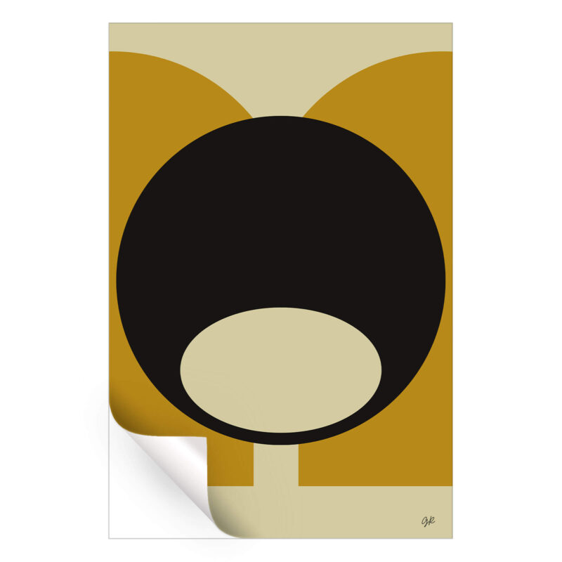 Funky Fresh 2 Neutral Wall Art by George Rosaly