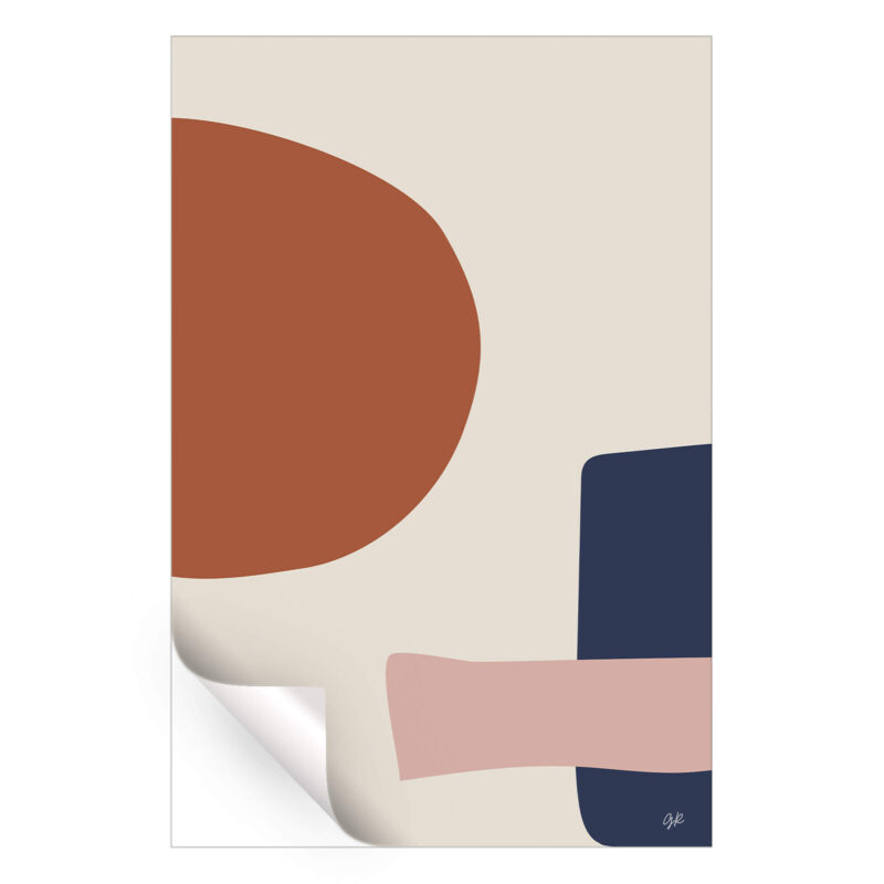 La Cienega Boulevard 1 Pastel Wall Art by George Rosaly