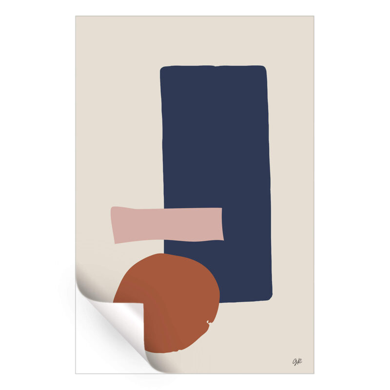 La Cienega Boulevard 2 Pastel Wall Art by George Rosaly