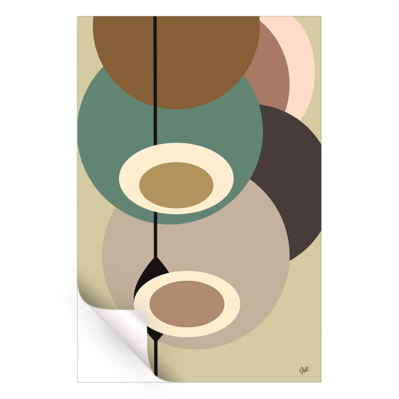 Love Drop Natural Edition Neutral Wall Art by George Rosaly