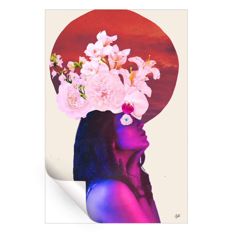 Mujer Real Colorful Wall Art by George Rosaly