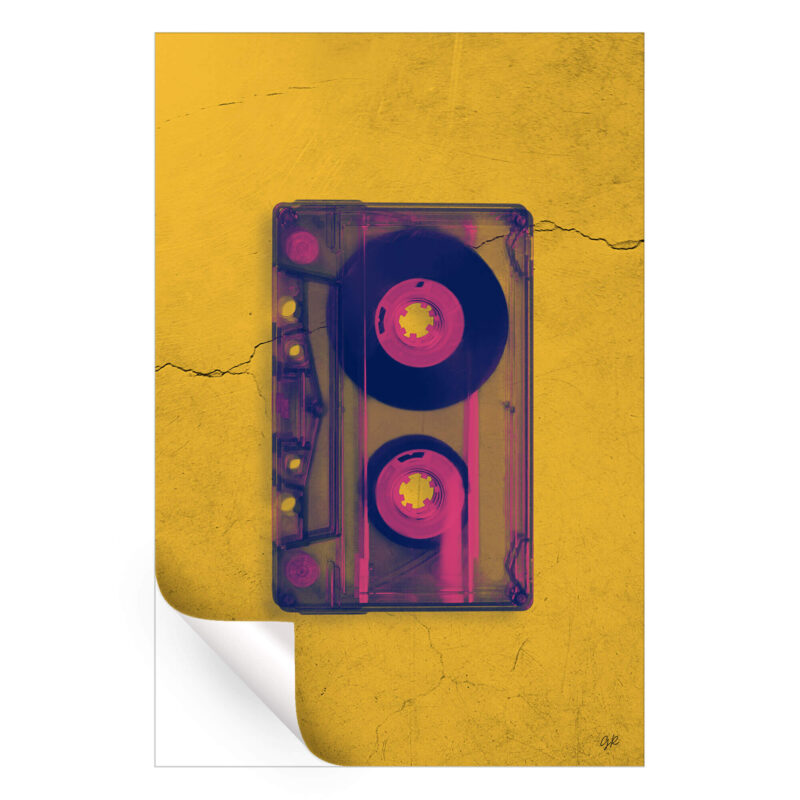 Play Love Music Yellow Wall Art by George Rosaly