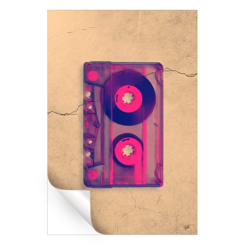 Play Love Music Neutrals Edition Pink Wall Art by George Rosaly