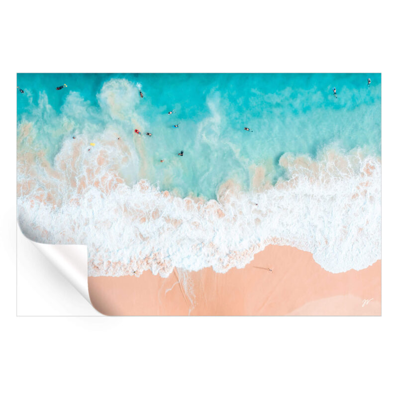 Ocean Waves Cool Wall Art by Jess Loiterton
