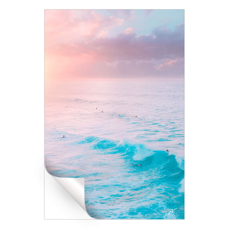 Pipeline Pastels Warm Wall Art by Jess Loiterton