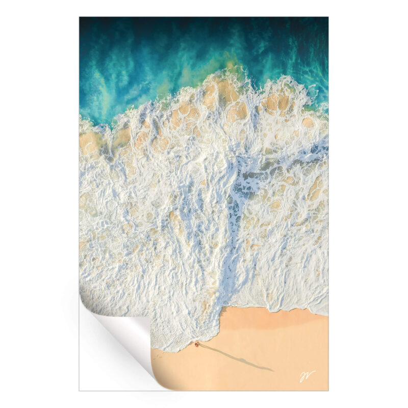 Sandy's Above Cool Wall Art by Jess Loiterton