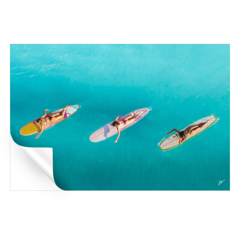 Surf Club Cool Wall Art by Jess Loiterton